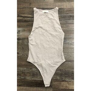 Babaton Womens XS Gray Bodysuit